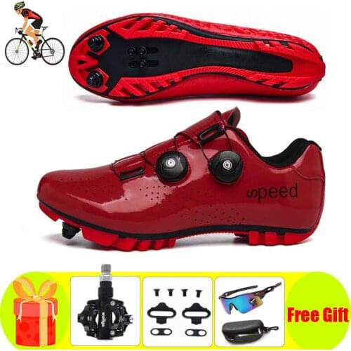 MTB Cycling Shoes Men Outdoor Professional Racing SPD Pedal Bicycle Sneakers Sapatilha Ciclismos Unisex Mountain Bike Shoes