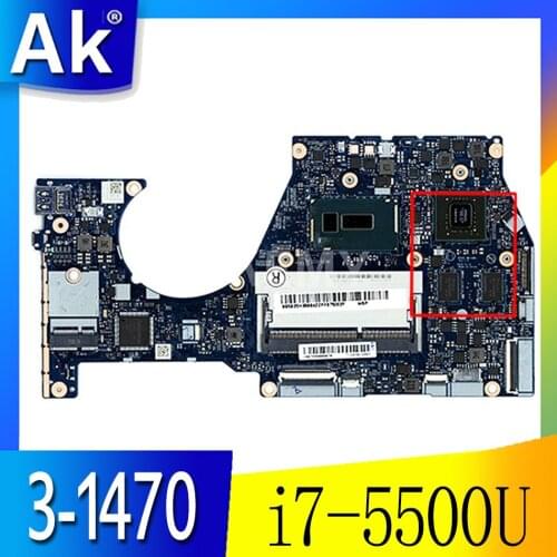 NM-A381 For Lenovo yoga 3 14 Laptop Motherboard nm-a381 i7-5500U CPU GT940M-2G Motherboard 100% Test original