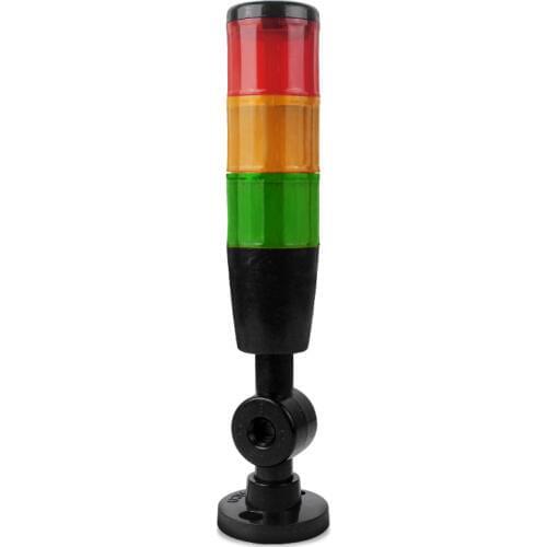 Safety Stack Lamp Industrial 3layer Stack Light LED Signal Tower Caution Light Alarm Foldable Warning Light Tower for Machines