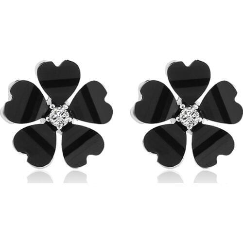 QCOOLJLY Women's Silver Earrings
