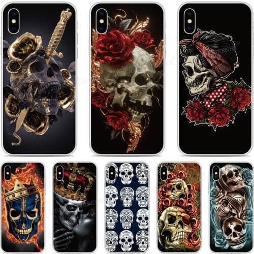 Rubber Soft TPU Skull Bone Pattern Phone Case For Oukitel C17 C16 C15 C13 C12 C18 Pro K9 U25 Pro U22 Fundas Silicone Cover