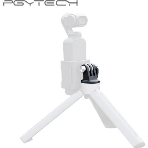 PGYTECH Universal Mount Bracket for DJI Osmo Pocket 1/4 GoPro 4 5 6 7 Converter Head Osmo Pocket Accessories Connector