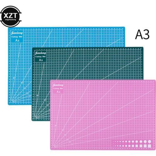 1PC A3 A4 A5 Grid Lines Double-sided Self Healing Cutting Mat Craft Card Fabric Leather Paper Cutting Board Pad Patchwork DIY