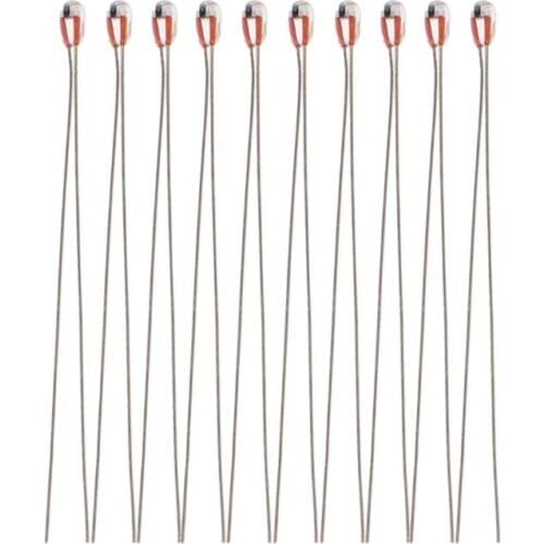10pcs 3D Printer 100K ohm NTC 3950 1% Thermistors 1.8mm Temperature Sensor