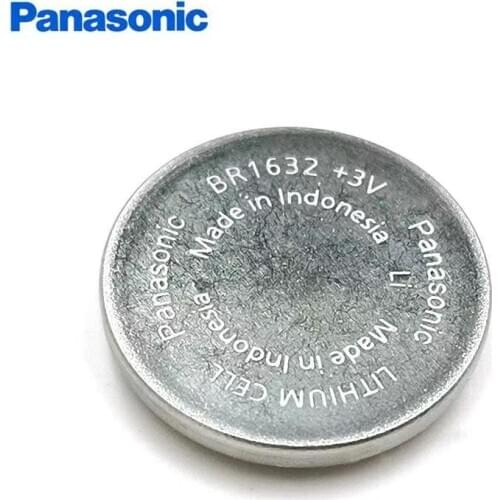 10pcs/lot Panasonic BR1632 3V Lithium Batteries Cell High Temperature Resistant laptop mobile phone Button Coin Battery BR 1632