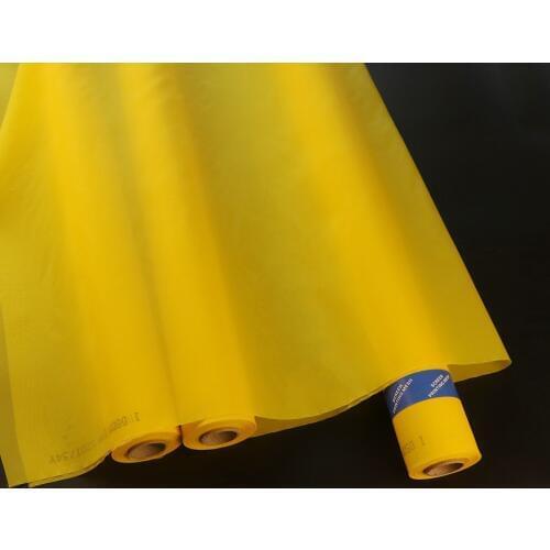 120T 300Mesh 40UM 127CM Yellow 1Meter Polyester screen printing mesh stencil fabric