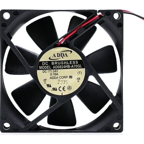 AD0824HB-A70GL 24V 0.16A 8025 DC fan 6months Warranty