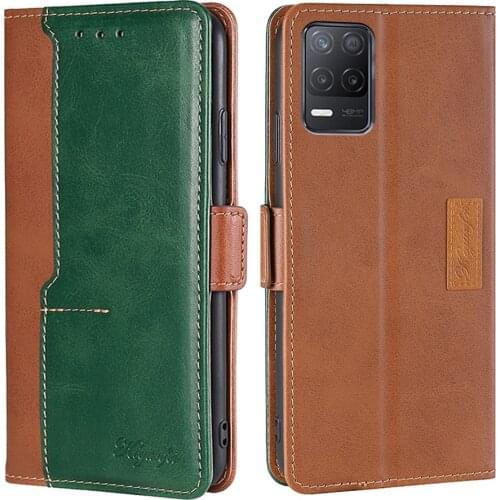 Case For OPPO Realme V13 V15 V11 5G V3 V5 Narzo 10A 20 Pro 20A 30A Funda Flip Stand Leather Wallet Book Card Slots Phone Cover