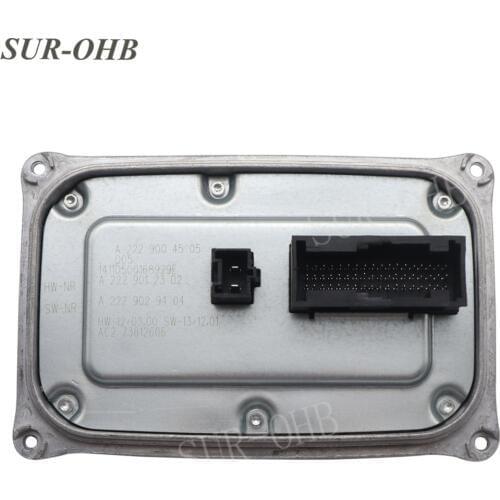 CL Class A2229004505 LED HeadLight W222 DRL HW-NR Control Ballast replace A2229008105 module for S C C217 A2229012302 car lamps
