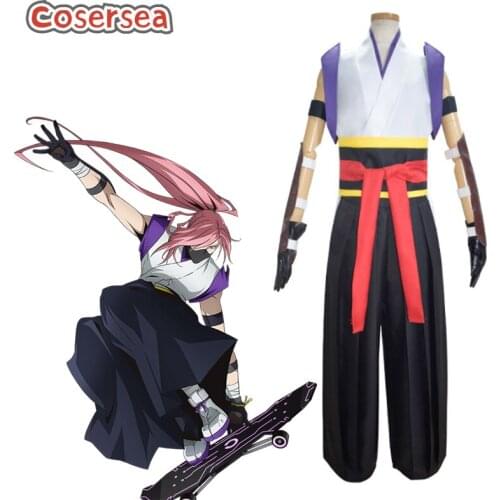 Cosersea Anime SK8 the Infinity Cherry Blossom Kaoru Sakurayashiki Cosplay Costume Outfit Uniform Halloween Carnival Costume