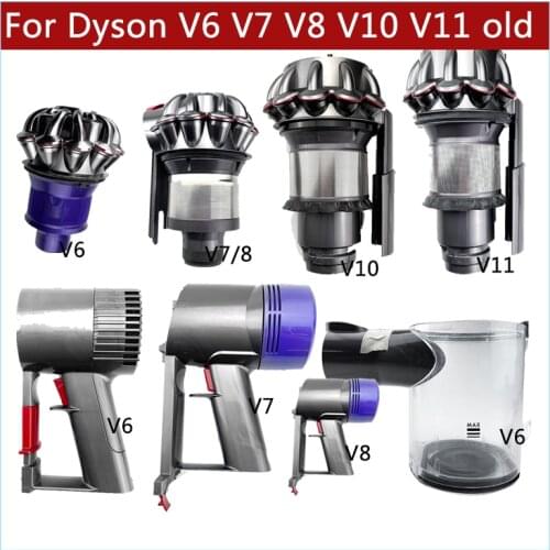 For Dyson V6 V7 V8 V10 V11 Parts Robot Vacuum Cleaner Hepa Filter Core Dust Cup Cyclone Motor Body Old Smart Home Accessories