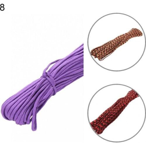 Eco-Friendly 1 Roll Premium Bracelets Keychain Rope Well-Knit Paracords Ergonomic Design for Hunting