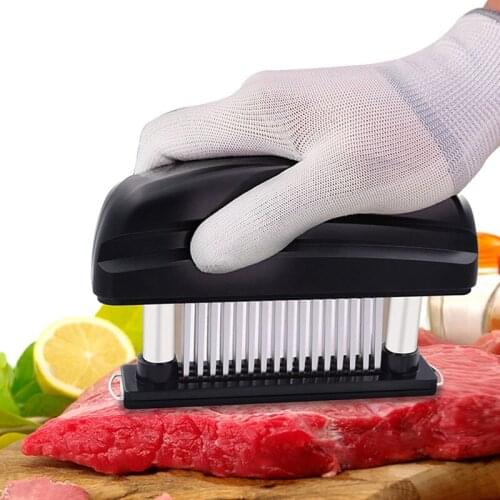 48 Blades Needle Meat Tenderizer Stainless Steel Knife Meat Beaf Steak Mallet Meat Tenderizer Hammer Pounder Cooking Tools