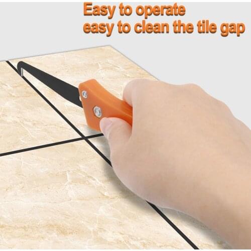 11111Tile Gap Repair Tool Hook Blade Professional Cleaning Removal Old Grout Sharp Hook Blade Hand Tools