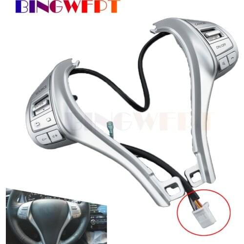 For Nissan X-trail 2013 For Nissan X-trail 2014 2015 2016 Multifunction Steering Wheel Combination Control Switch