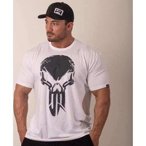 Muscle Fitness Brothers Sports T-shirt Mens Summer Leisure Running Equipment Training Loose Round Neck Short Sleeve