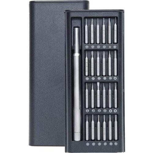 Precision Screwdriver Set 25 In 1 Magnetic Bits Kit Phillips Torx Hex Screwdriver Multifunctional Bit Tools