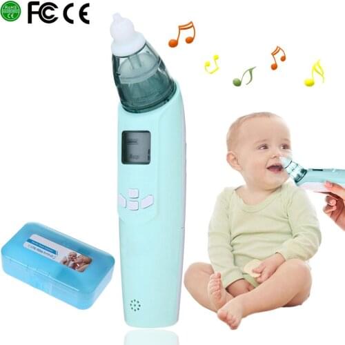 New Baby Electric Nasal Aspirator With Music Baby Health Aspirator For Children Babies Nasal Aspirator Goods For Newborns