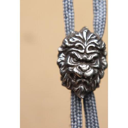 Monkey King DIY EDC Paracord Beads Accessories Brass The Journey To The West Novel Characters Sun Wukong Knife Lanyard Pendants