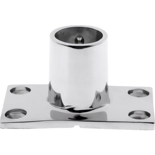 Boat Hand Rail Fitting Deck Hardware- 90 Degree 7/8' -Marine Stainless Steel- Mirror finished