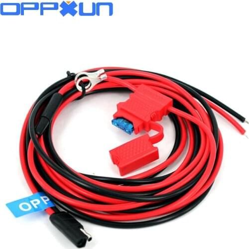 OPPXUN DC 12V HKN4137A Power Cable for Motorola GM300/338/3188 CM140 Hf Transceiver Ham Radio