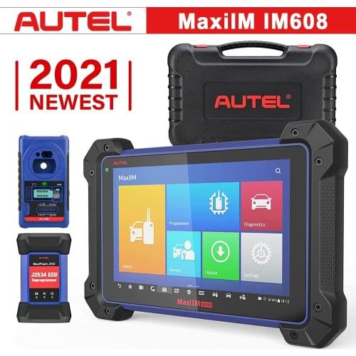 Autel IM608 Key Programming Diagnostic Tool with XP400 & J2534 VCI OE-Level All Systems Diagnosis Oil Reset/EPB/SAS/DPF/BMS/TPMS