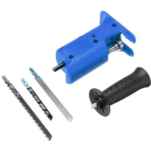 Reciprocating Saw Attachment Adapter Change Electric Drill Into Reciprocating Saw for Wood Metal Cutting