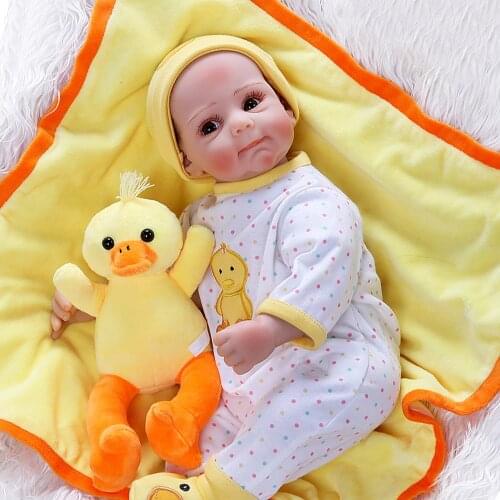 NPKCOLLECTION simulation Reborn baby soft cloth body reborn silicone doll child favorite holiday gift toys dolls bebe reborn