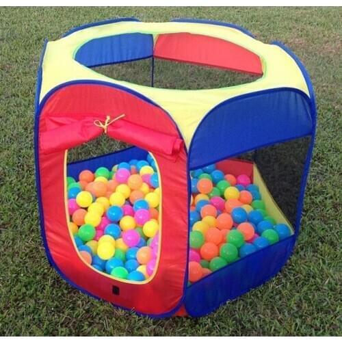 Super baby toy Children Tent Portable Folding Game Houses Super Baby Toys Send Ocean Ball Pool Balls Student Gift Cloth