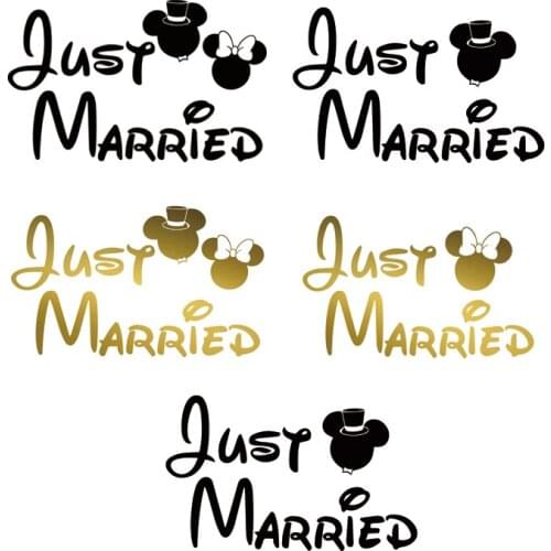 Iron On Cartoon Heat Transfer Vinyl for Bride Groom Honeymoon T-Shirts DIY Gold Letters Cricut Thermal Stickers for Clothes