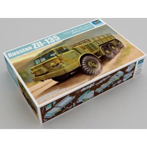 Trumpeter 01073 1:35 Russian Zil-135 Plastic model kit