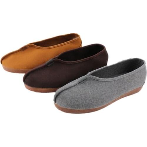 Unisex Buddhist zen lay meditation buddha sneakers shaolin monk kung fu martial arts shoes
