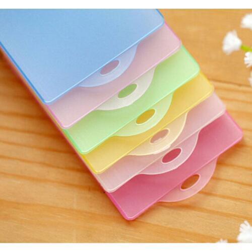 5pcs/lot Unisex Men Women Kawaii Waterproof Business Card Frosted Pouch ID Bus Pass Card Box