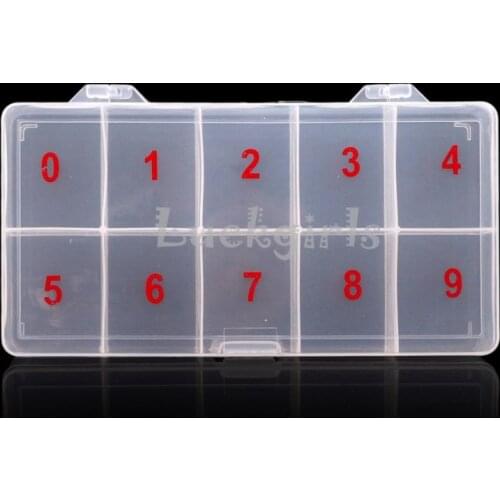 1 Box for 500pcs Tips Half Cover Fake False French Nail Art Artificial Acrylic Gel UV Manicure Set DIY