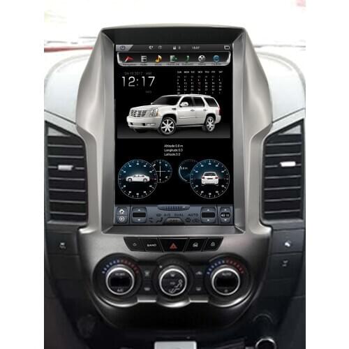 12.1Inch Vertical Tesla Screen Android Navigation Radio Player For FORD RANGER 2009-2020