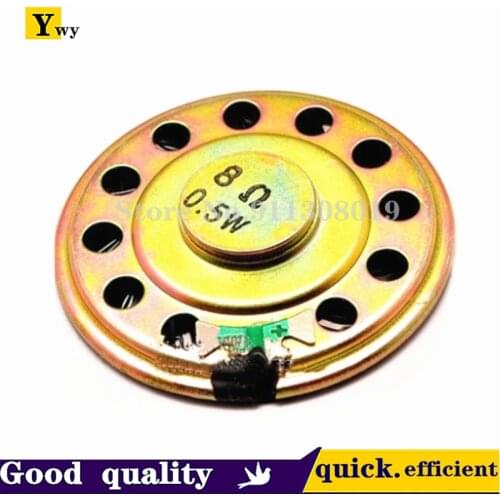 2PCS/LOT 0.5 watt 8 ohm 50mm internal magnetic small speaker diameter 5CM 8R 0.5W speaker thin
