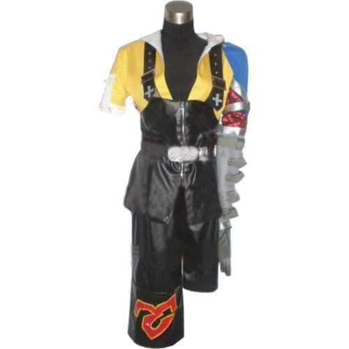 2017 Customized Anime Cosplay Costume Final Fantasy X 10 Tidus Cosplay Costume