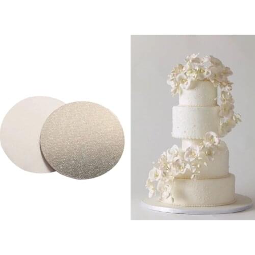 6/8/12/14 Inch Round Cake Drums Boards Professional Sturdy Thick Smooth Circles Cake Pizza Base Holder Kitchen Supplies 11UA