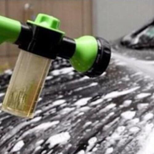 Washingx Tool 8 in 1 Jet Spray Gun Soap Dispenser Garden Watering Hose Nozzle Car Washing Tool