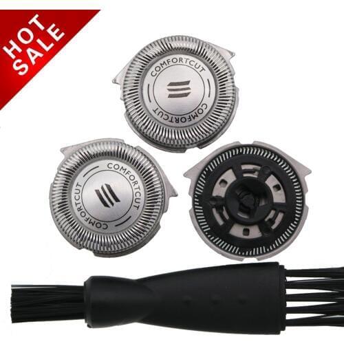 3pcs Shaver Razor Blades Heads Replacement Shaving For Philips HQ8 HQ7180 HQ7140HQ8 HQ7180 HQ7140 HQ6090 HQ6075