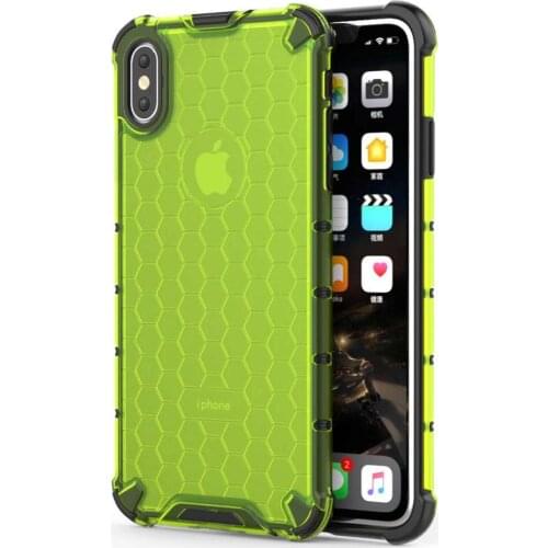 For iPhone 11 Pro Max X XS XS Max XR 6 6s 7 8 TPU Case Honeycomb Shockproof Mobile Phone Case for iPhone 6 Plus 7 Plus 8 Plus Funda Caphina