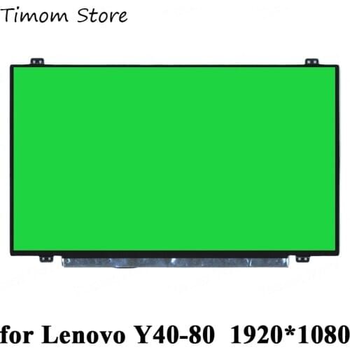 For Lenovo Y40-80 80FA 80FN Y40 80 FHD 1920*1080 TN 14.0" Laptop LCD LED Matrix eDP 30pin 60Hz 100% Compatible Slim Screen Model