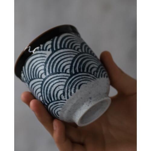 LUWU big capacity ceramic teacup chinese kung fu cup drinkware