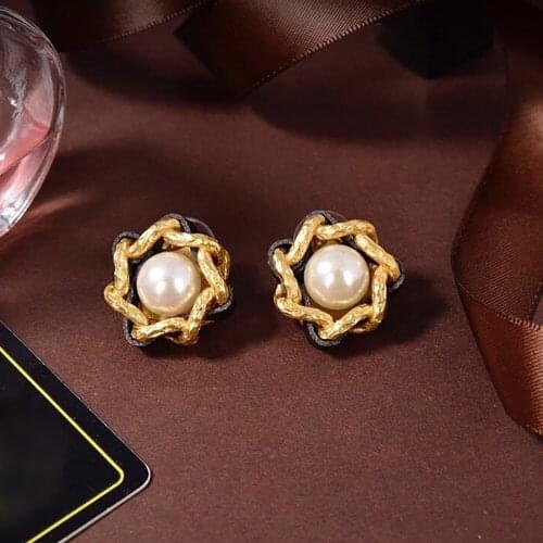 Fashion Jewelry Luxury Golden Earrings White Crystal Tassel Design Tassel Big Earrings Top Quality Fashion Party Women Jewelry