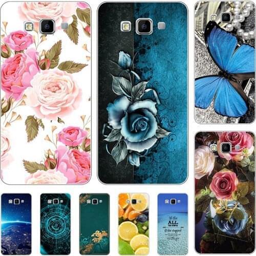 Fashion Flower Case For Samsung Galaxy Win Duos i8550 i8552 i8558 Cover Soft Silicone Cat Printing Capa Back Coque
