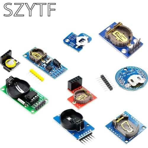 DS3231 AT24C32 IIC Module DS1302 Precision Clock Module DS1307 Memory module mini module Real Time 3.3V/5V For Raspberry Pi