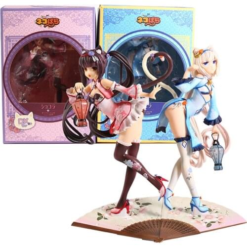 Nekopara Soleil Opened! Chocola Vanilla China Dress DX Ver. 1/6 Scale Painted Figure Anime Bishoujo Figurals