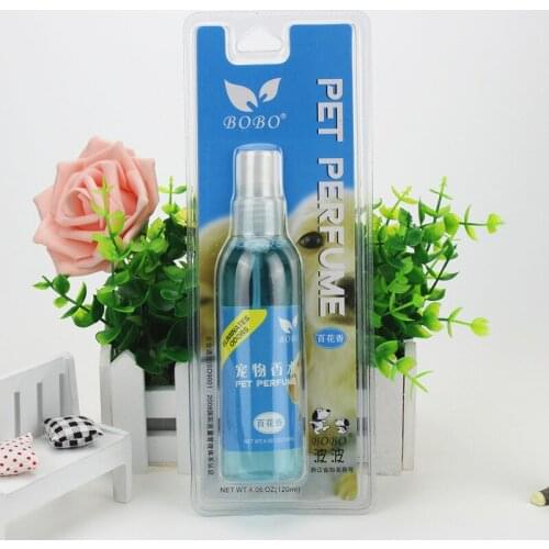 Bobo Pet Perfume 120ml Potpourri Fragrance Cherry Blossom Fragrance Aloe Fragrance Dog Antibacterial Perfume Deodorizing