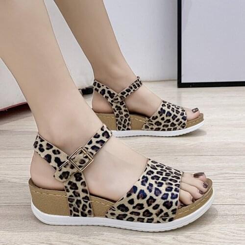 Womens Sandals Casual Breathable Shoes Women Ladies Wedges Sandals 2020 Platform Thick Bottom Open Toe Increased Shoes Sandalia
