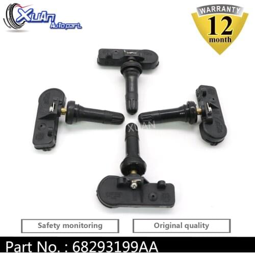 XUAN TPMS Tire Pressure Monitor Sensor 68293199AA For Dodge Ram 1500 TRUCKS 2019 2020 433Mhz